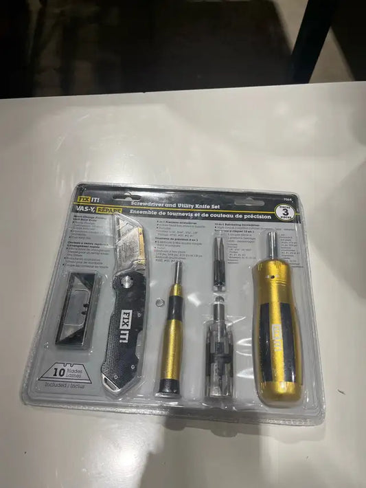 FIX IT! Knife and Screwdriver Set
