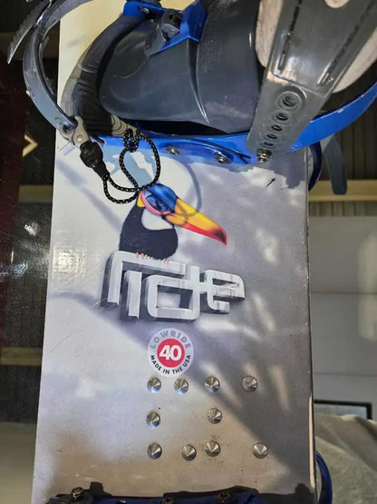 Ride 54" Junior Snowboard with Bindings
