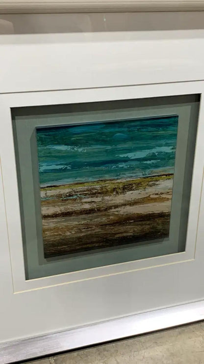 Abstract and Photography Framed Art - set of 2