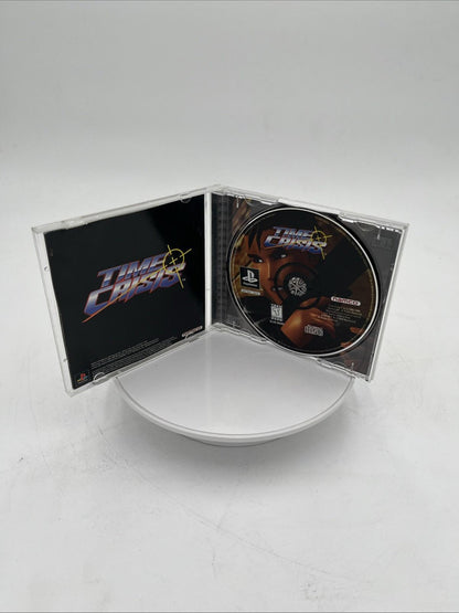 Time Crisis (1995) PS1 VIDEO GAME PlayStation Black Label