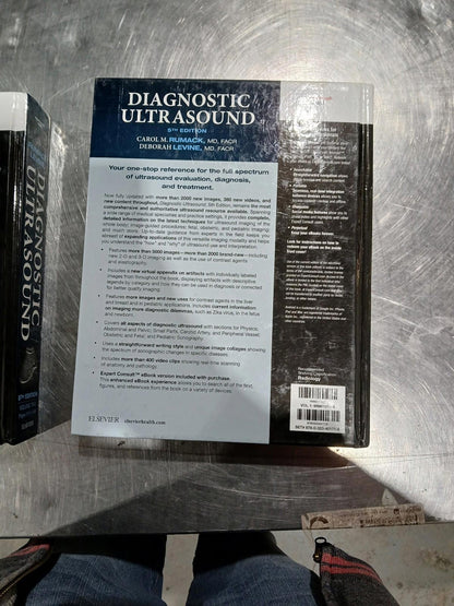 Volumes 1&2 Diagnostic Ultrasound 5th Edition GOOD CONDITION