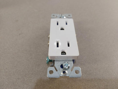 BRAND NEW Open Box Cooper US Wall Plugs Grounding Receptacles 1107W-JP-C White