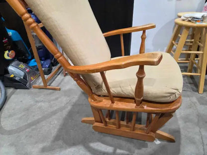 Wooden Rocking Glider Chair