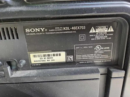 Sony Bravia 46" 1080p HD TV - 46EX703