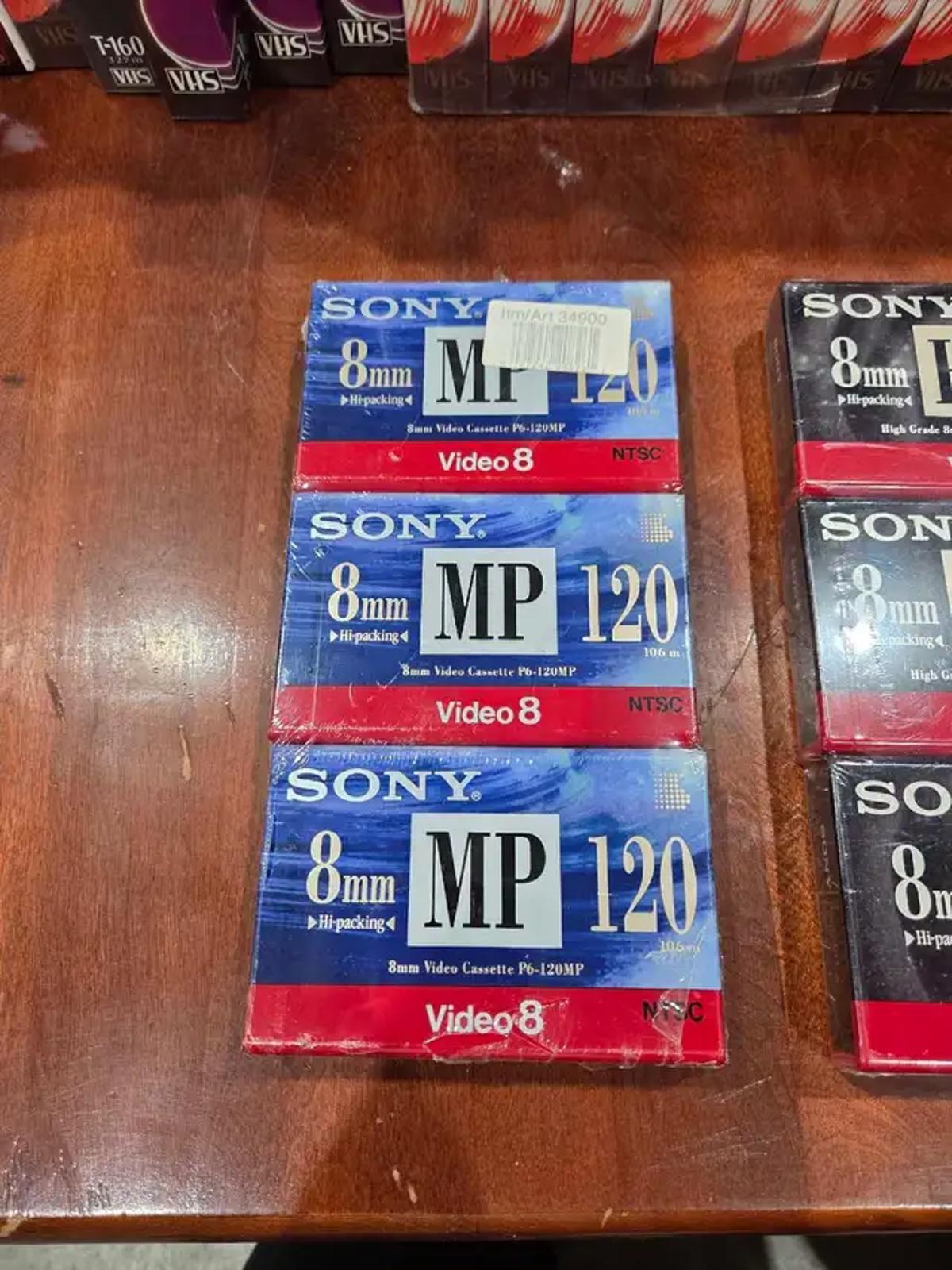 New! Sony 8mm Video8 Tapes