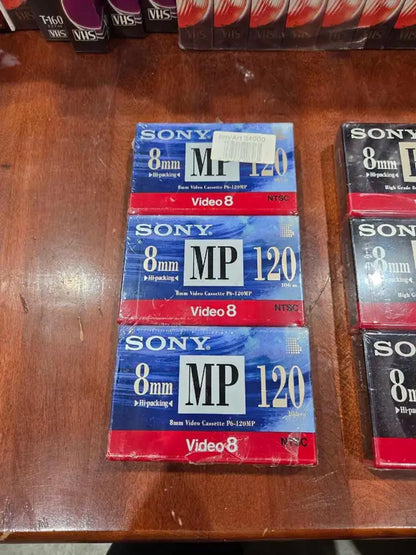New! Sony 8mm Video8 Tapes