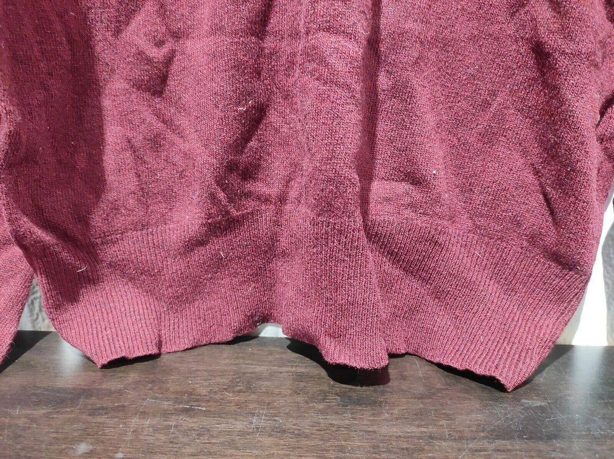 The Bay 100% Lambswool pullover Size- L Brown