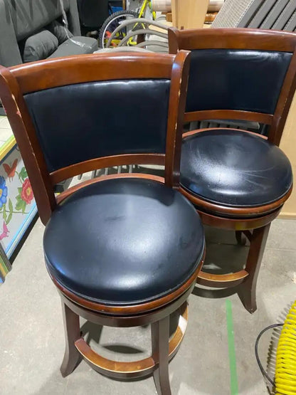 Set of 2 Boraam Augusta Swivel Bar Stools