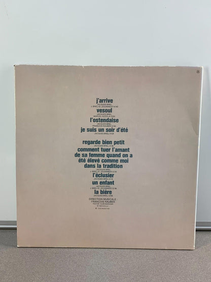 Jacques Brel – Vesoul 4 - 12" 33 RPM Vinyl Barclay 90264 France