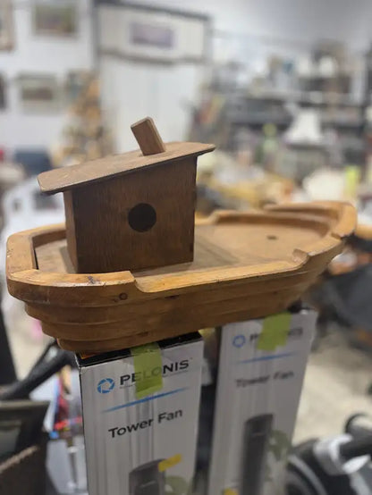 Wooden Boat Decoration