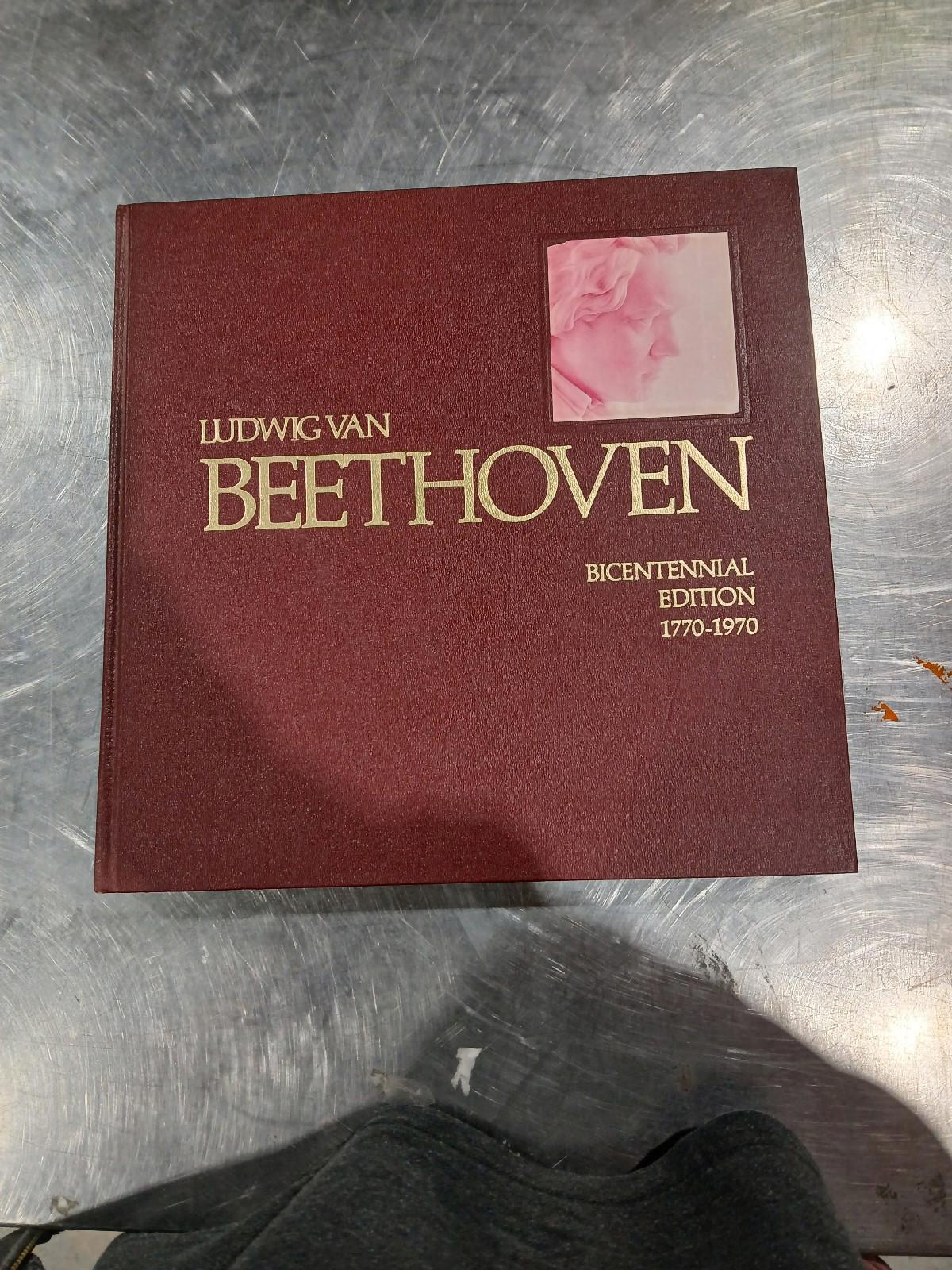 Ludwig Van Beethoven Édition bicentenaire 1770-1970 JOSEPH SCHMIDT-GORG GRANDE