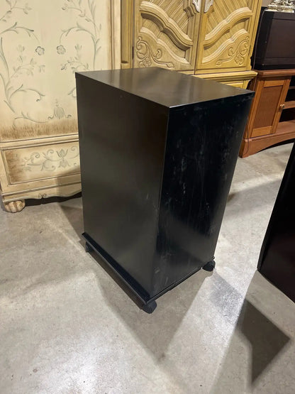 Black metal Filing Cabinet