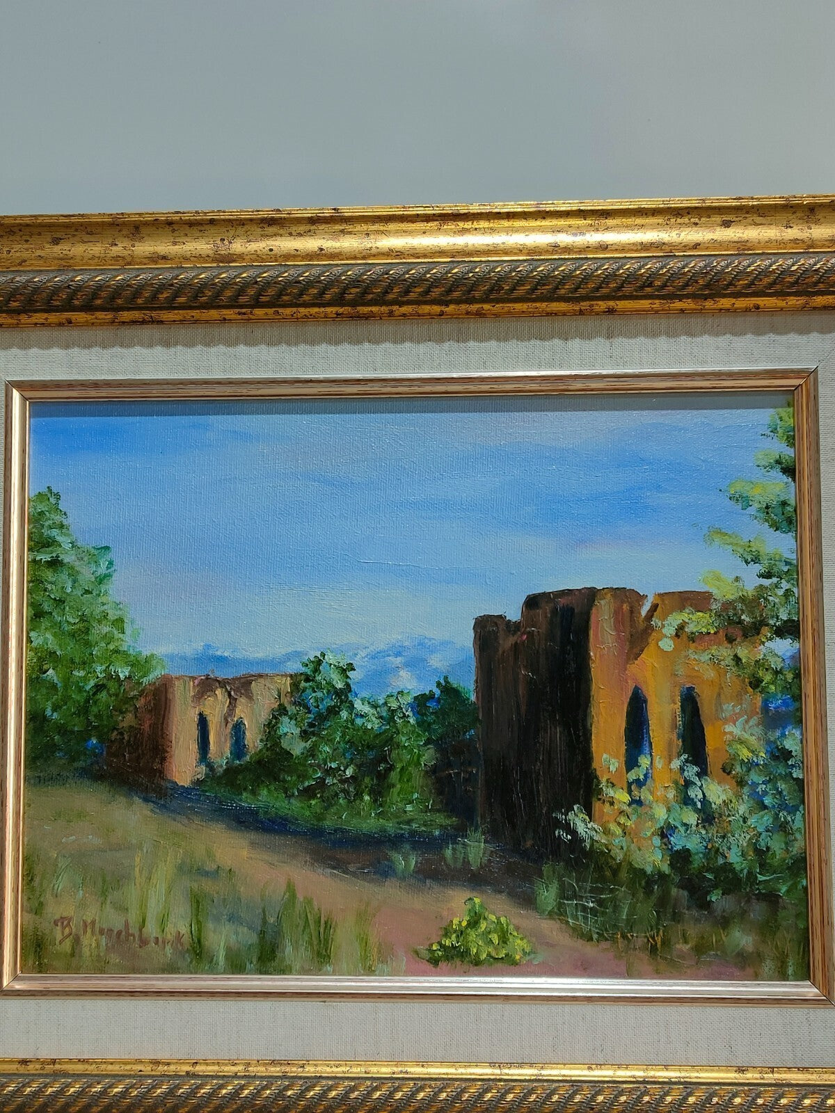 Pathway to the Alhambra by Brenda Marchbank | Original Painting