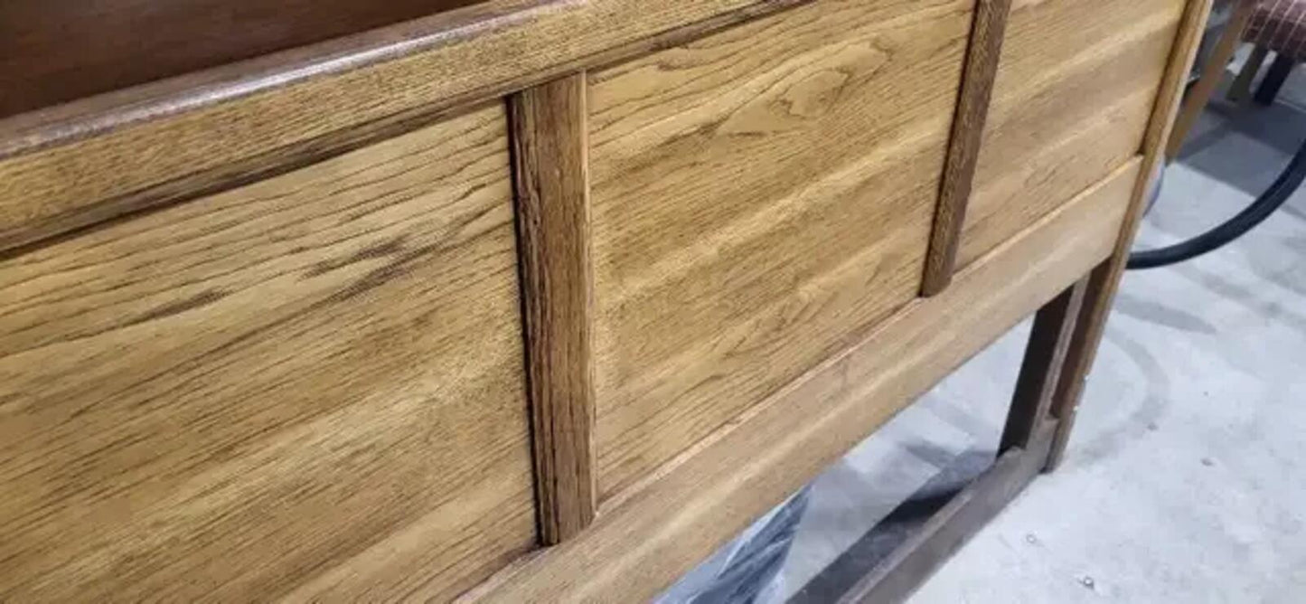 Oak Headboard 61 x 39 inches