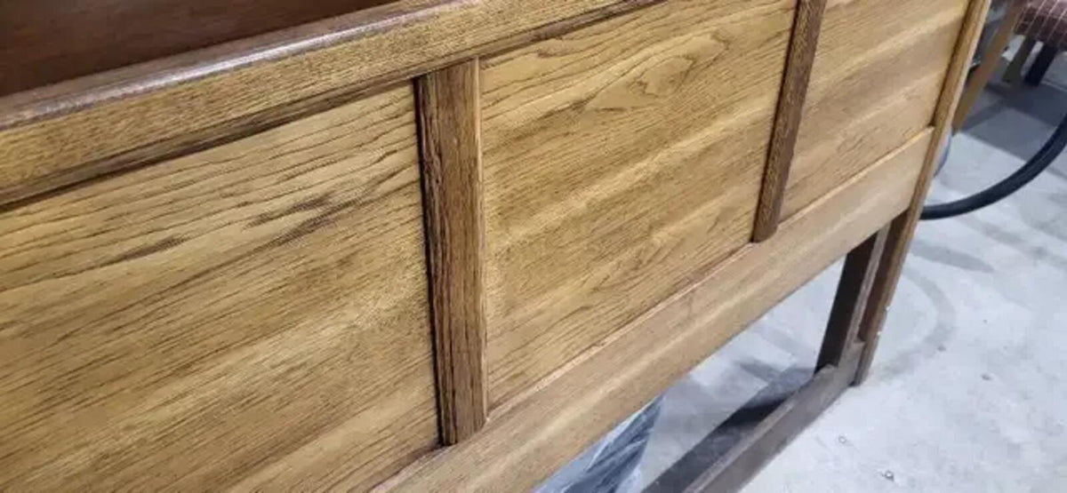 Oak Headboard 61 x 39 inches
