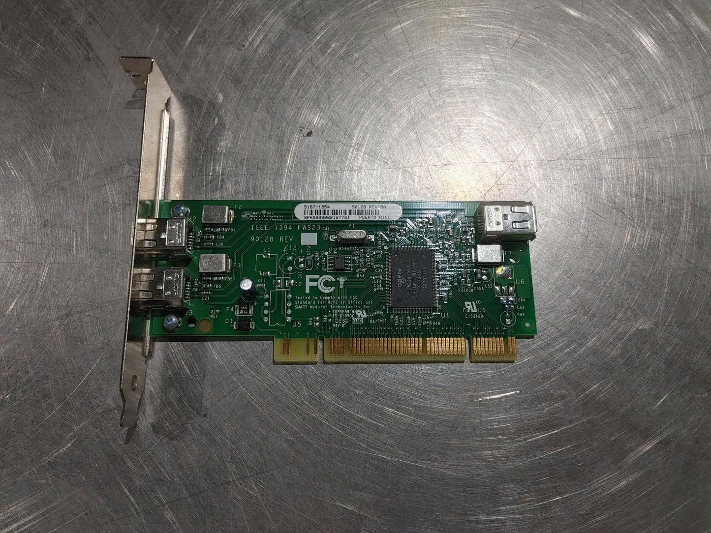 Good Condition Smart Modular HP 5187-1554 IEEE-1394 FireWire PCI Card Untested