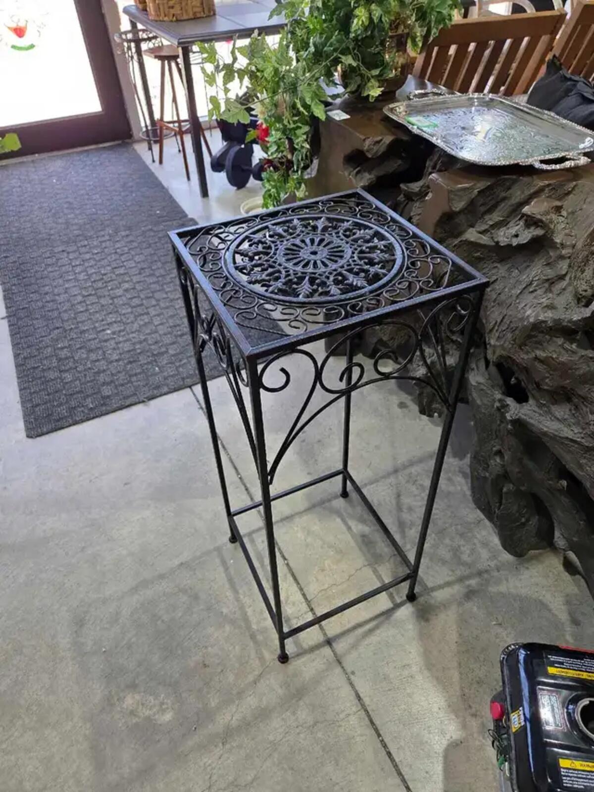 Tall Metal Plant Stand