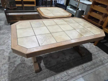 Tile Top Tables Set