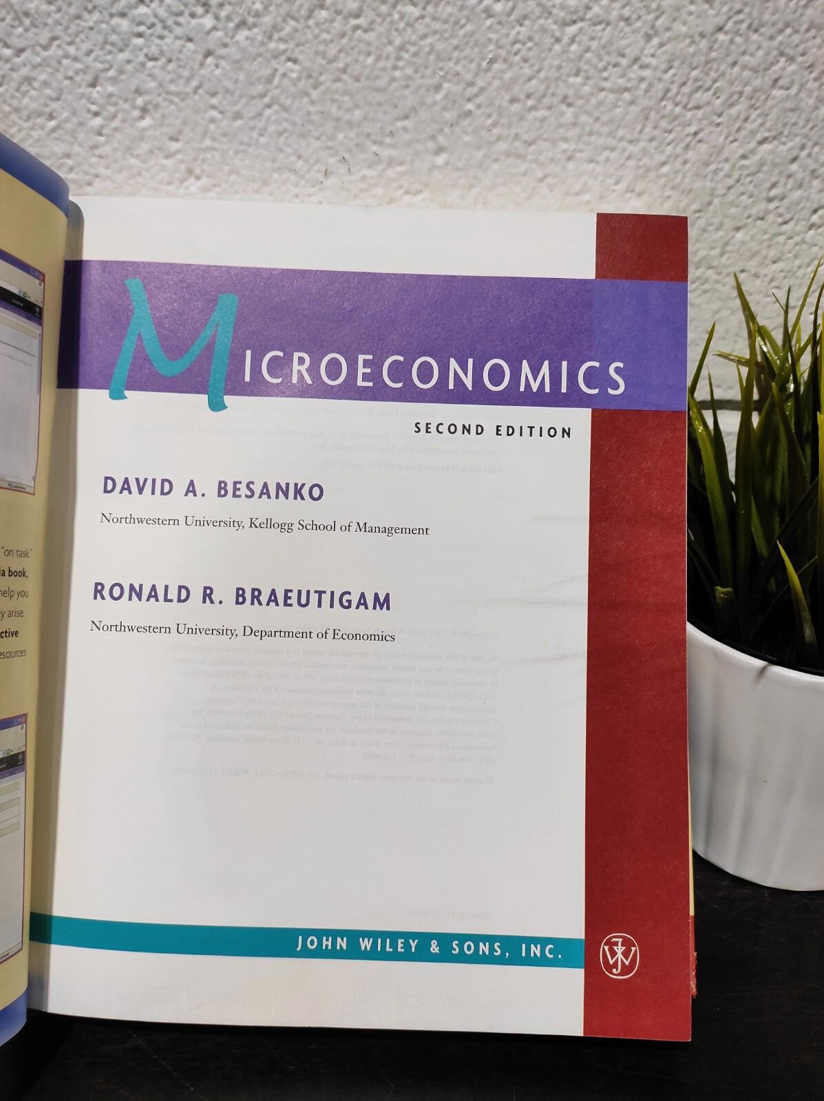 Microeconomics Hardcover David, Braeutigam, Ronald R. Besanko