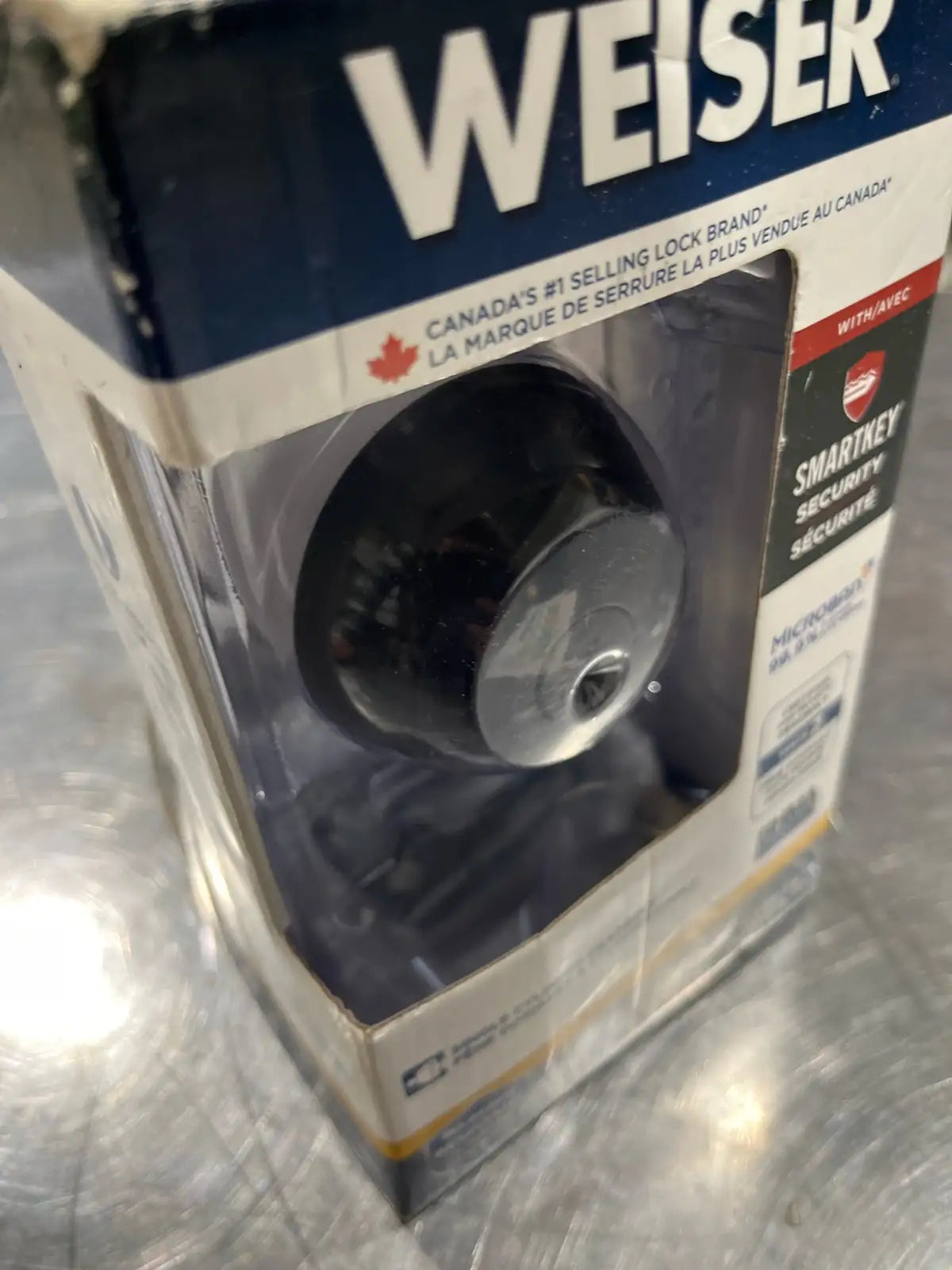 Brand new Weiser SmartKey Deadbolt