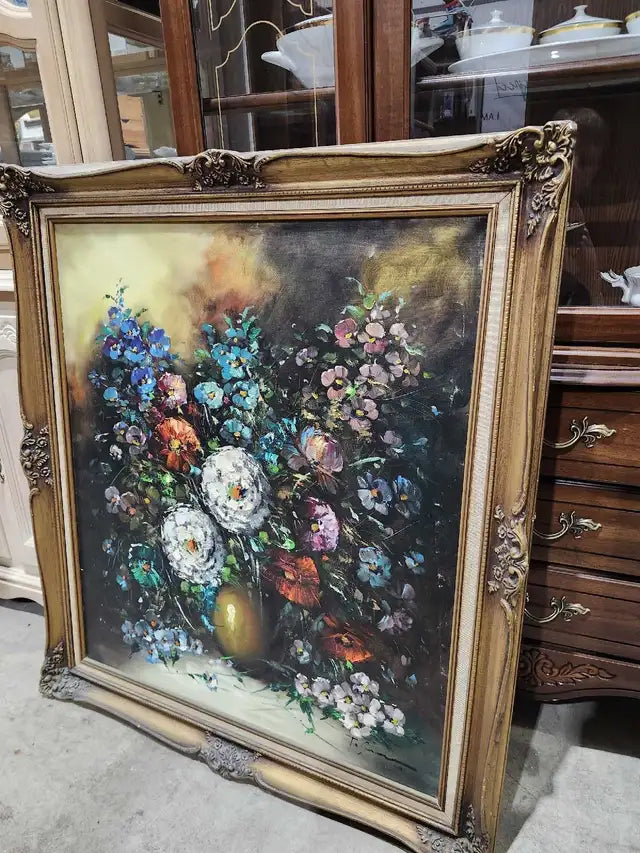 Original Floral Oil Painting