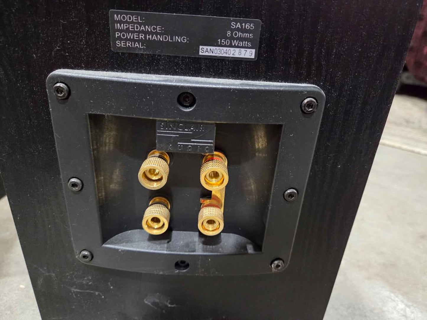 Sinclair Audio SA165 38" Tower Speakers - Pair