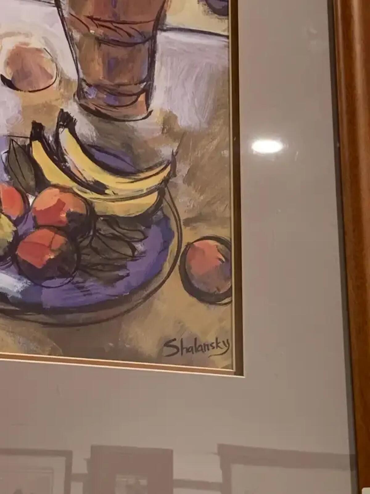 Large Framed Still Life Art