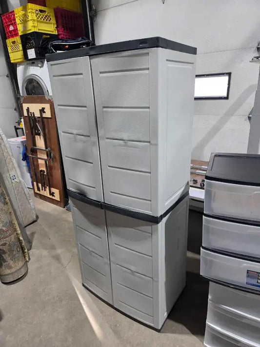 Sterilite Plastic Storage Cabinet