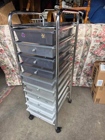 Costway Rolling Storage Cart