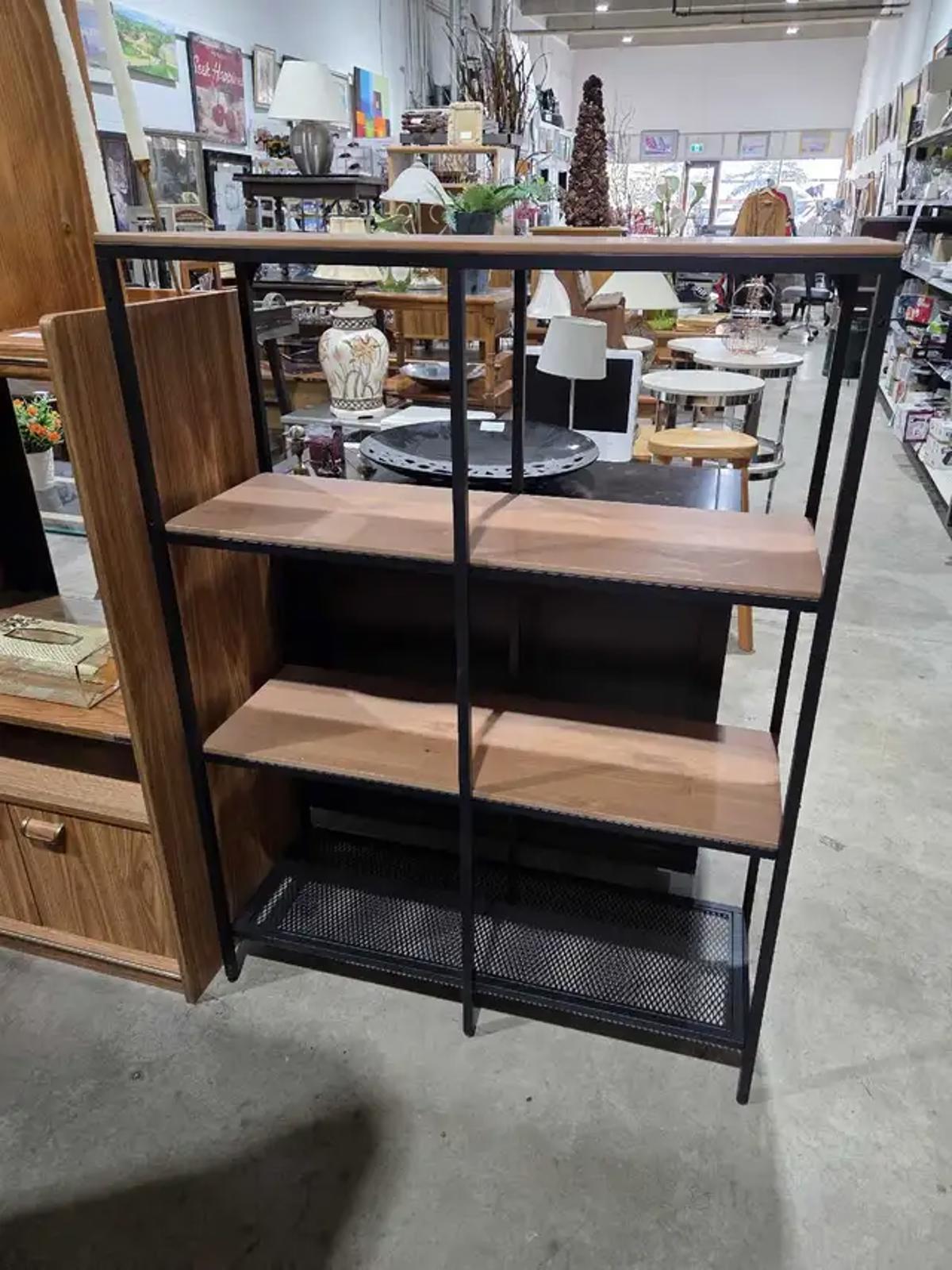 Ikea FJALLBO Metal Shelf Unit