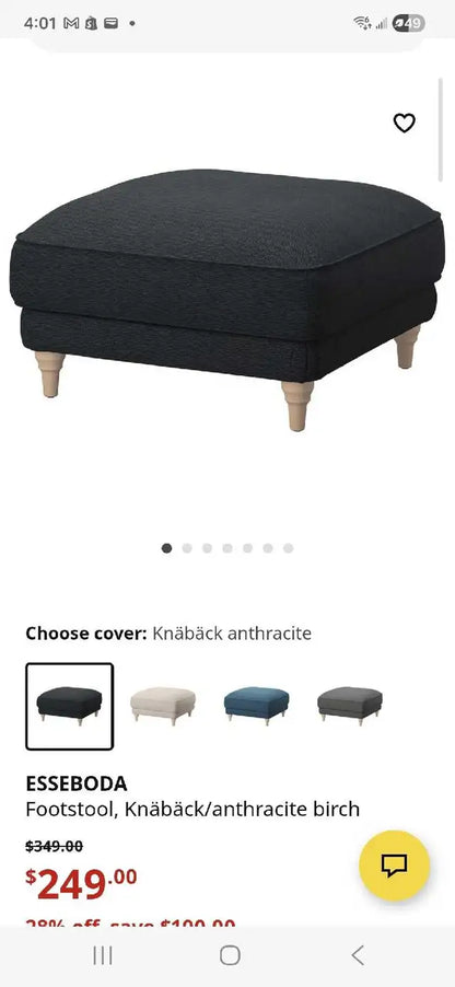 Ikea Esseboda Footstool