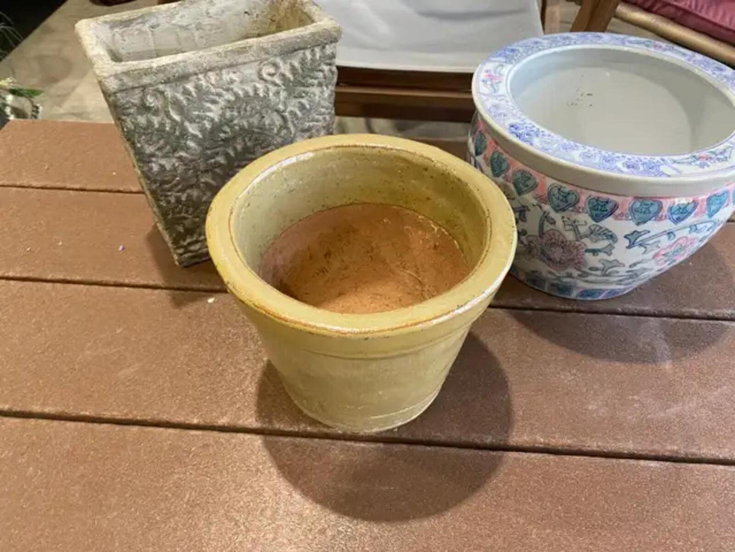 Various Plant Pots — 3 Available