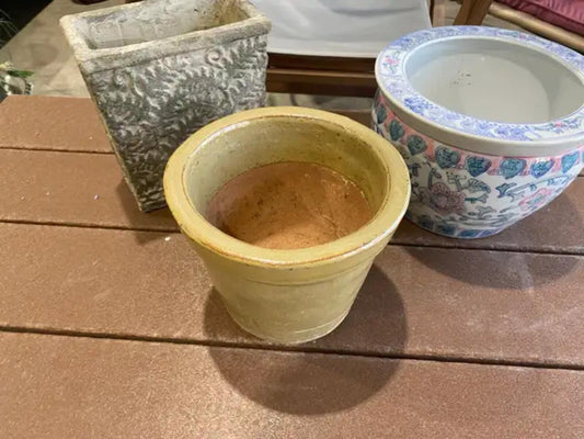 Various Plant Pots — 3 Available
