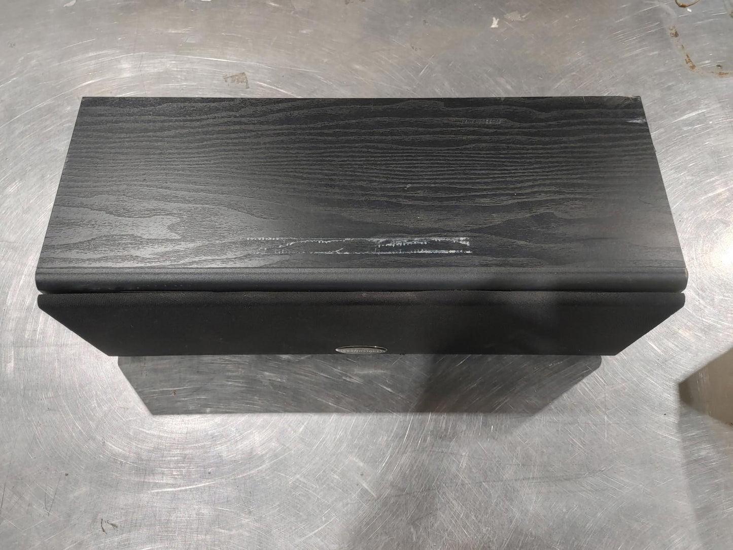 Good Condition SoundStage Centre Channel Speaker Cabinet Black Untested