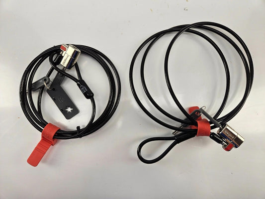 Lot of 2 - Kensington ClickSafeKeyed Laptop Lock K64639M