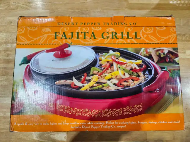 New! Desert Pepper Fajita Grill