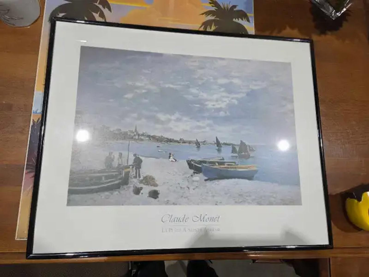 Tirage encadré de Claude Monet, 16 × 20 po