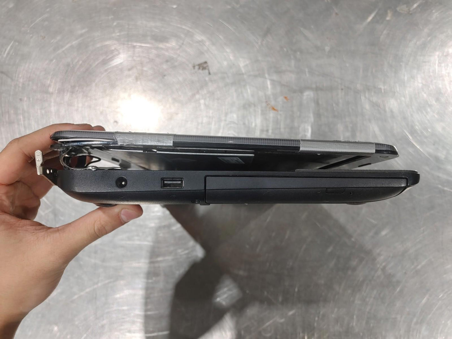 Toshiba Satellite C855D-S5351 Laptop Power Tested Silver/Black - Fair