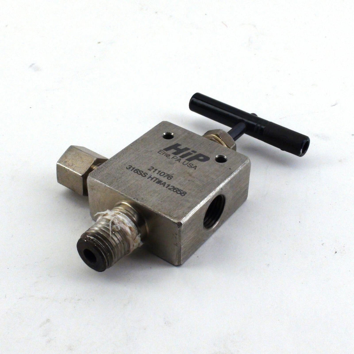 HiP 211076 Taper Seal Valve Fitting - Used
