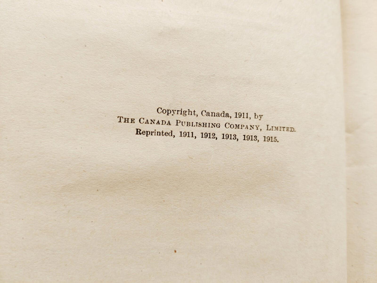 Ontario High School Reader HC Book 1915 Ministry of Education for Ontario