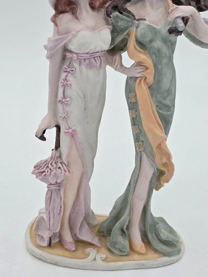 Vintage Hand Painted Statue Figurine La Verona Collection