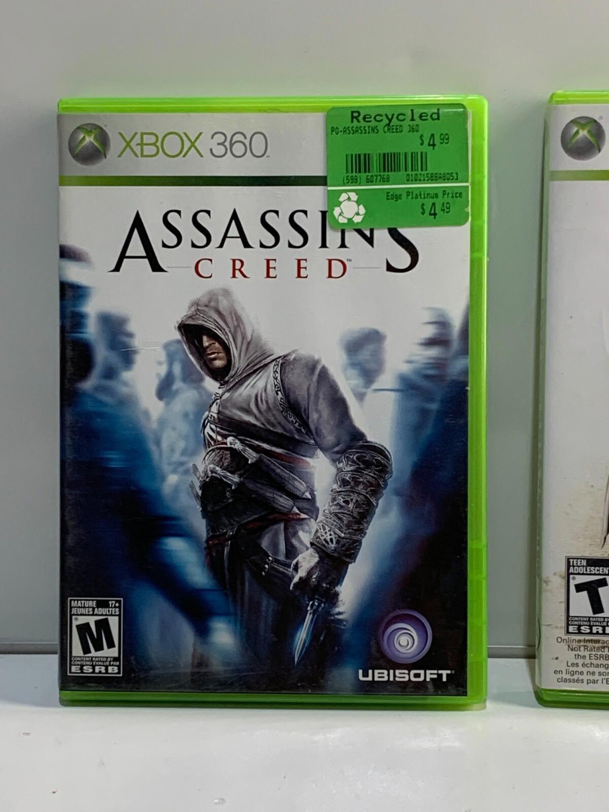 Lot of 2 Xbox 360 Games, Assassin's Creed & Battlefield Bad Company