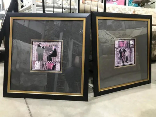 Framed Jazz Fest Wall Art- Set of 2