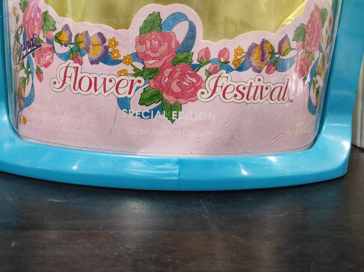 Poupée mannequin édition spéciale « Flower Festival » avec support, 29 cm de haut