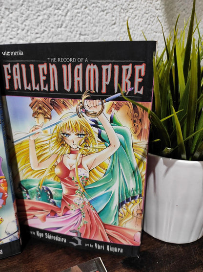 Manga The Record Of A Fallen Vampire Volumes 1-5