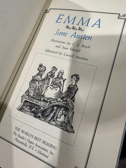 Reader's Digest Emma By Jane Austen;  Like New