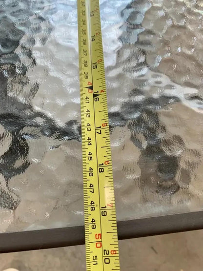 Outdoor Glass Side Table