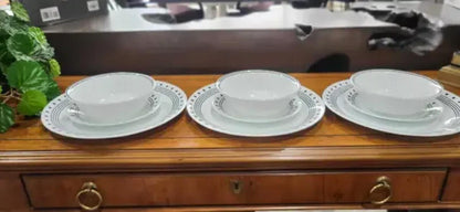 Corelle Vitrelle Dishware 'City Block' - Set of 9