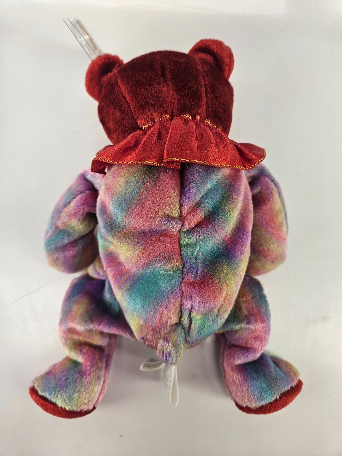 Ty Beanie Baby Ruby Juillet Joyeux Anniversaire Ourson