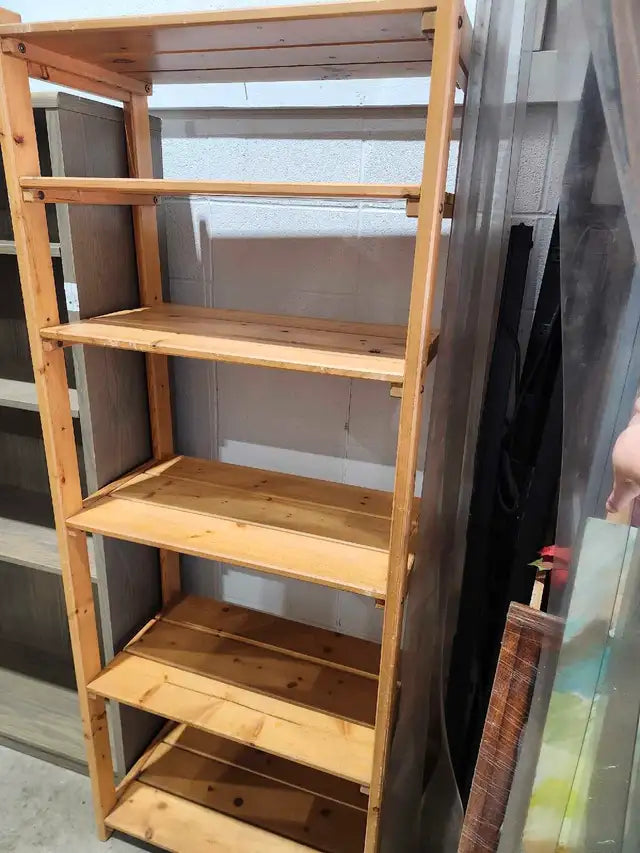 Wood Book Shelf
